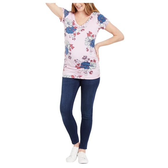 MOTHERHOOD MATERNITY
Ruched T-Shirt size XS - Picture 2 of 3